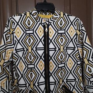 Vintage Birch Hill Women's Blazer Zipper Jacket size S